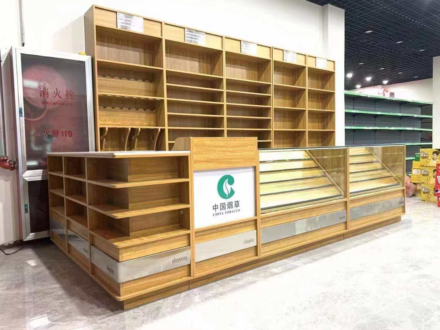 银州区烟酒柜文具店货架 - 价格